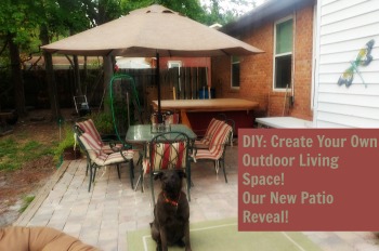 Diy: Create Your Own Outside Living Space - Our New Patio Reveal!